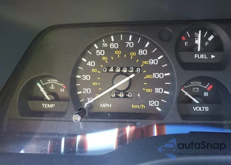 1992 Mercury Cougar Ls из США, поврежденный, VIN 1MEPM6047NH601891